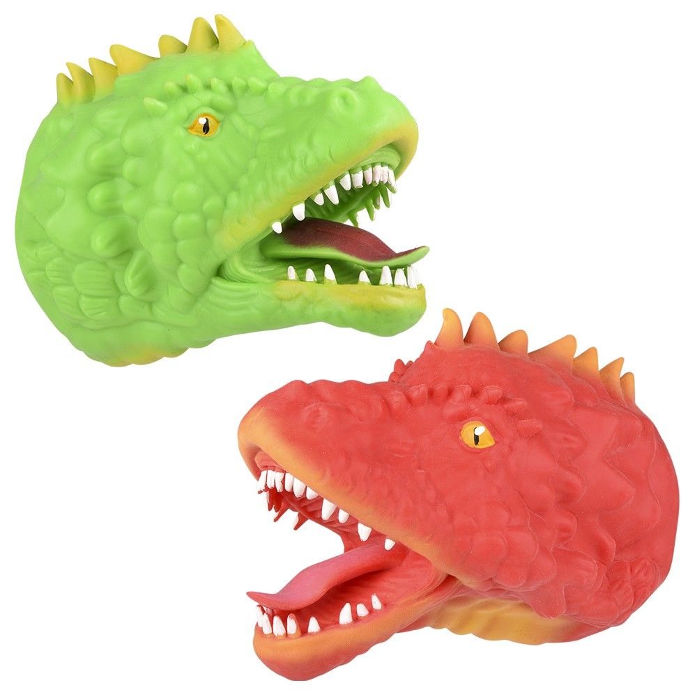 96 pieces Stretchy Dragon Hand Puppet 6" - Magic & Joke Toys
