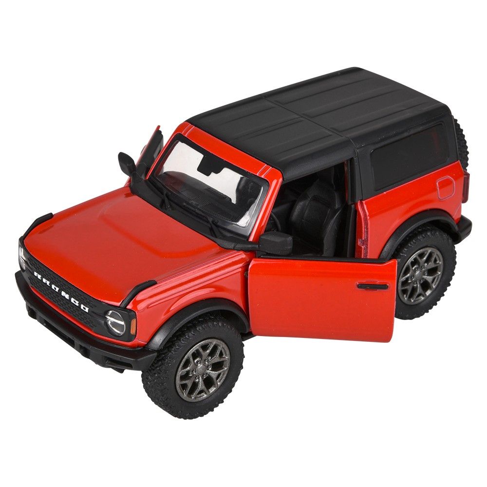 144 pieces 5" DiE-Cast Pull Back 2022 Ford Bronco Hard Top - Car, Planes, Trains & Bikes