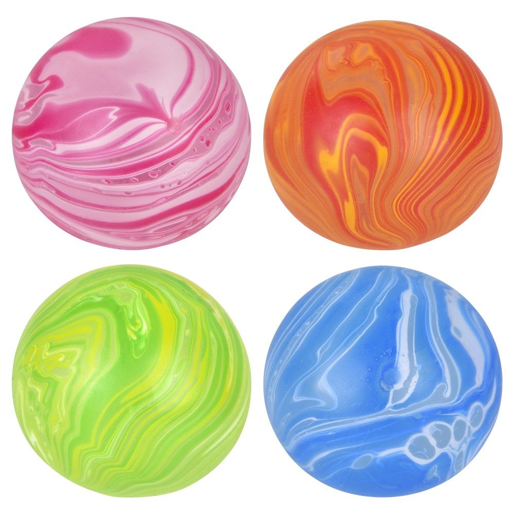 72 pieces 2.4" Marble Squeezy Sugar Ball 12ct - Slime & Squishees