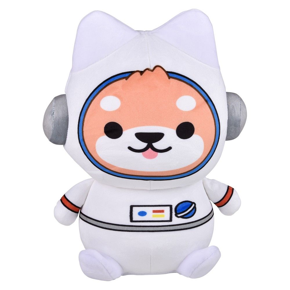 12 pieces Space Dog Reverse Neck Pillow - Plush Toys
