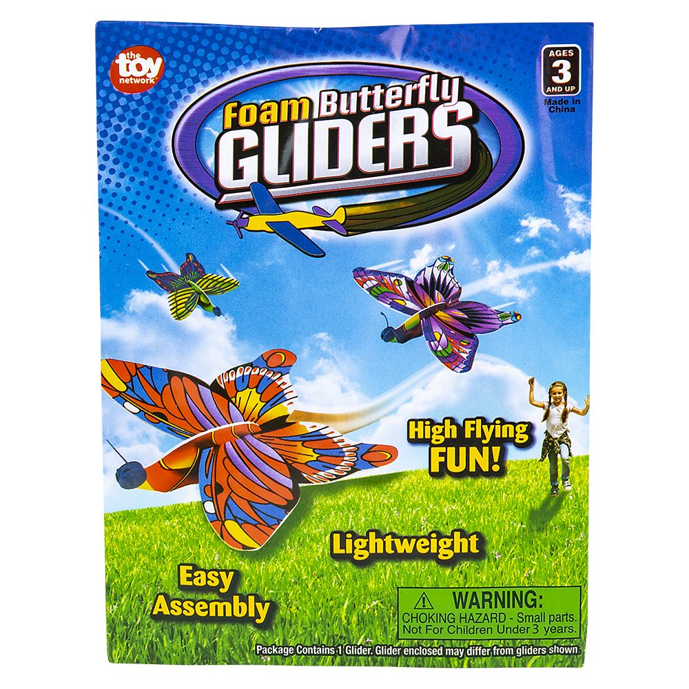 576 pieces 7" Butterfly Glider - Car, Planes, Trains & Bikes