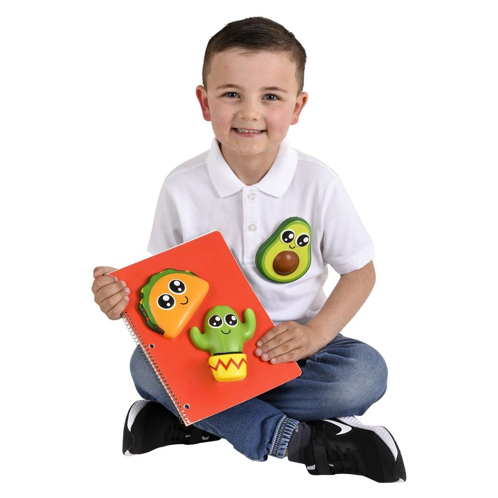 288 pieces 4.75" Jumbo Squish Sticker Mix 2 - Slime & Squishees
