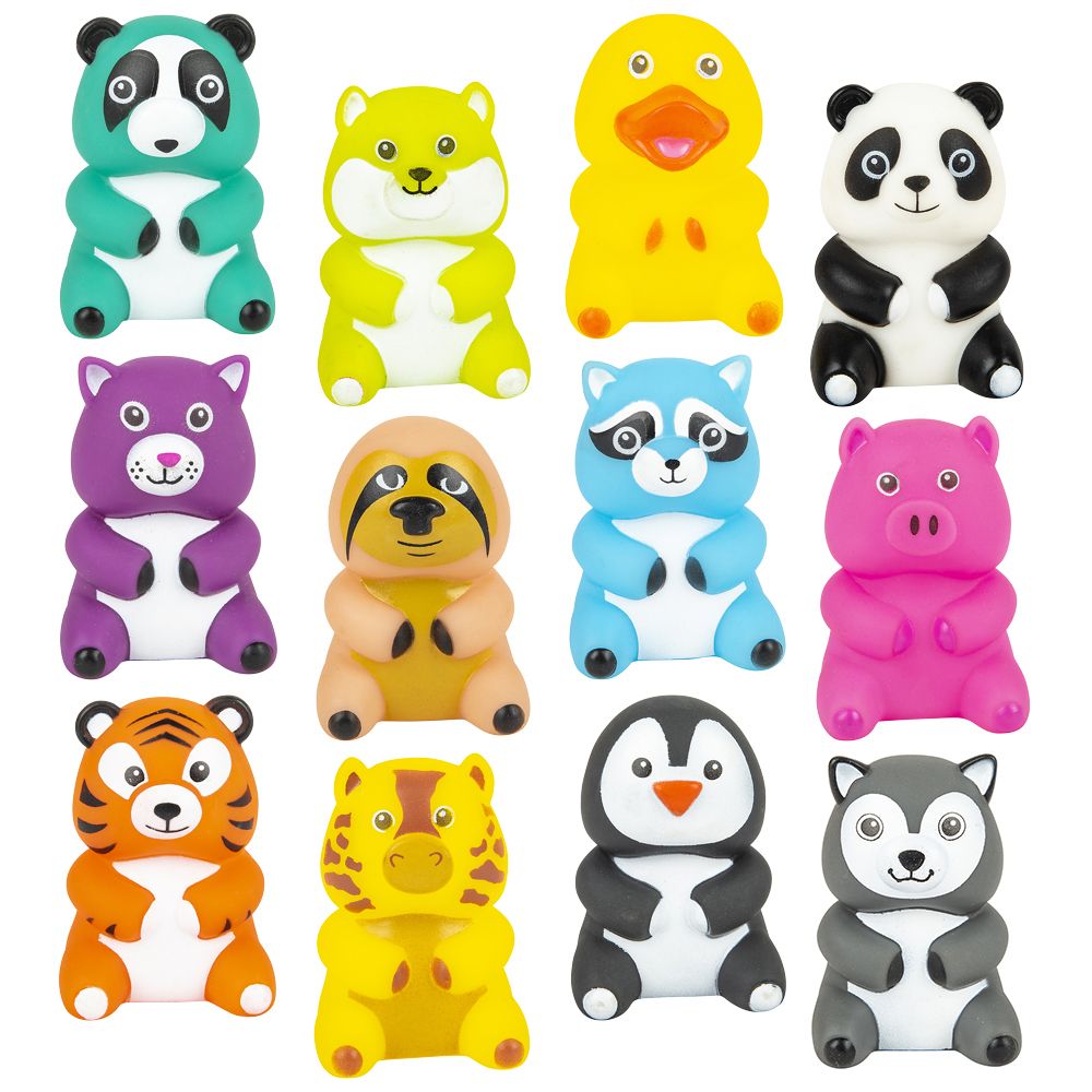 288 pieces 2.5" Rubber Belly Buddies 48/unit - Slime & Squishees