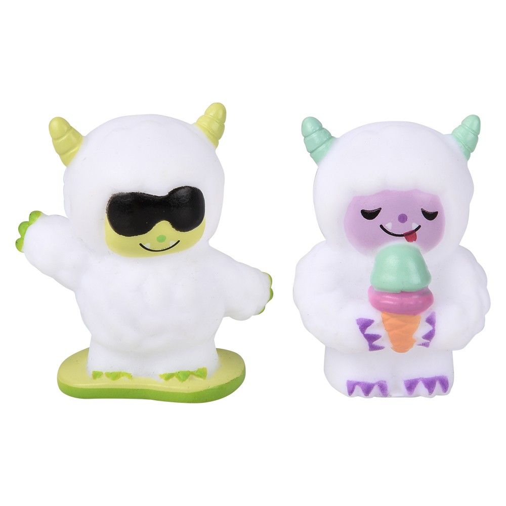 500 pieces 2" Rubber Yeti Characters - Slime & Squishees