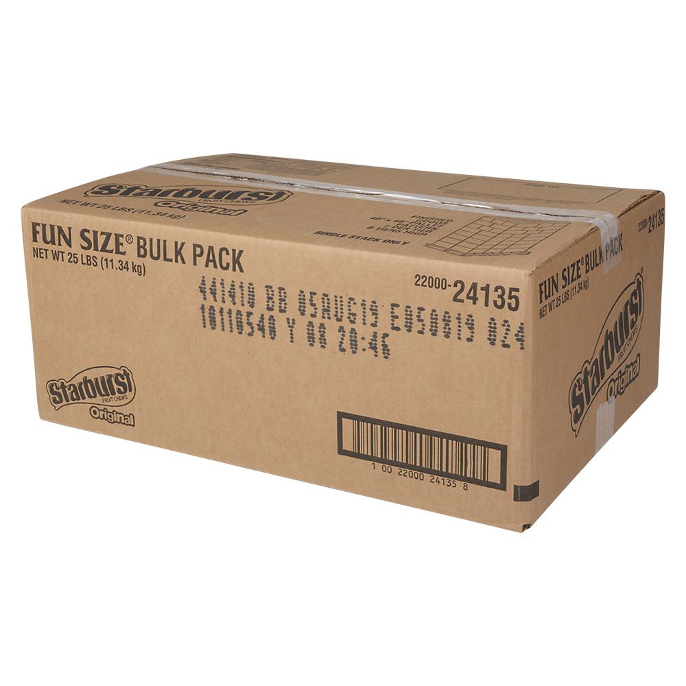 1135 pieces Starburst Fun Size Original 1135 Pc/cs - Food & Beverage
