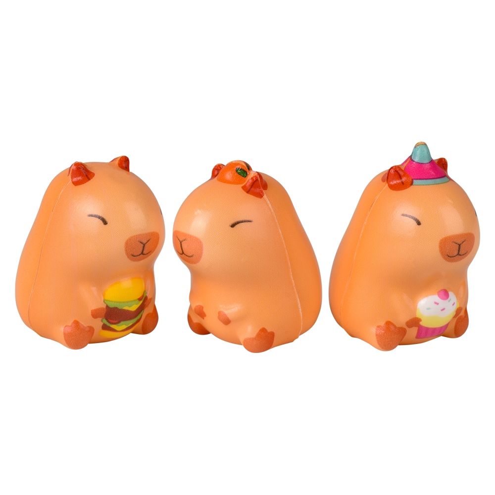 600 of Micro Squish Kawaii Capybara 2-inch