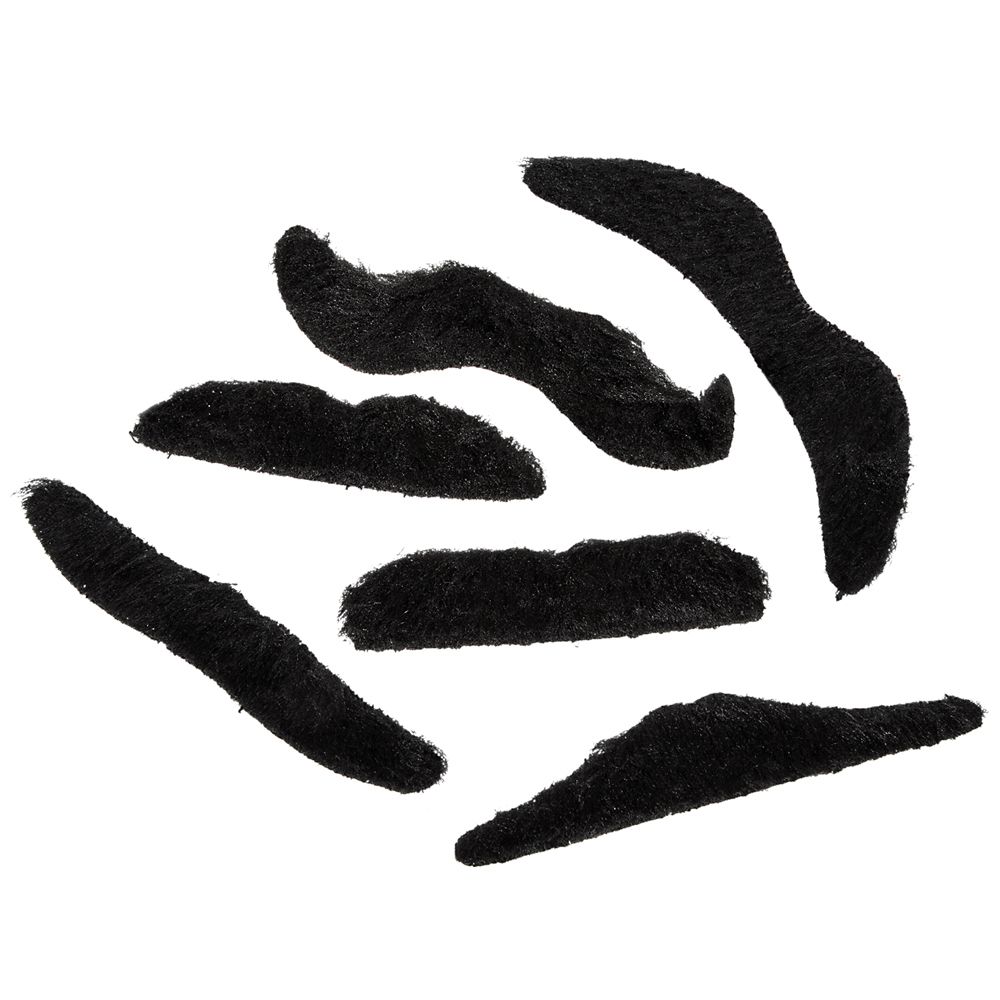 144 pieces Mustaches 2.5-3.5 inch 12pcs/card - Chargers & Adapters