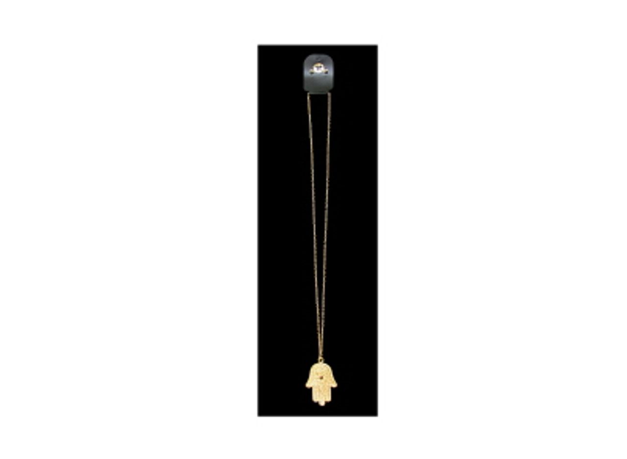 60 Wholesale Gold Tone Hand Charm Necklace And Earring Set