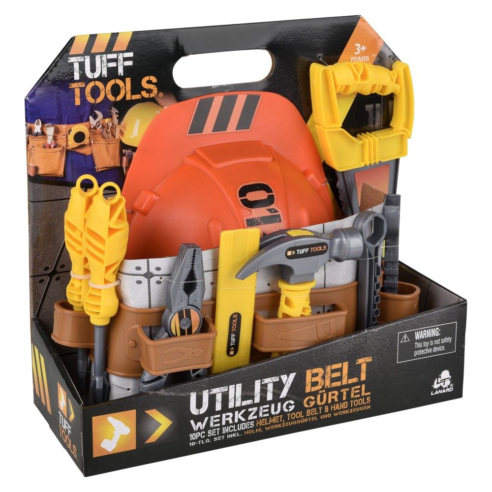 6 pieces Lanard Tuff Tools Utility Belt - Store