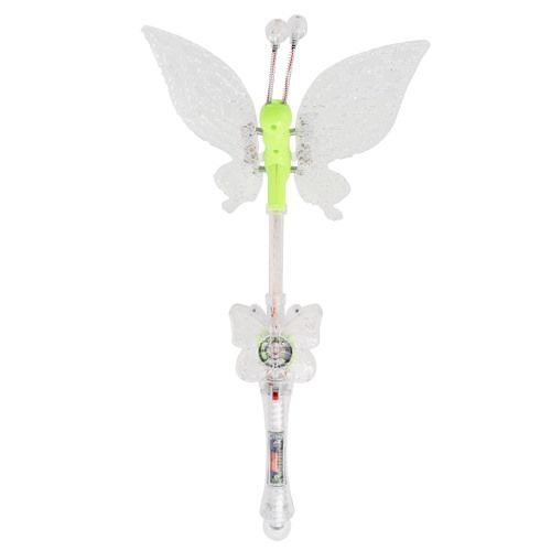 36 Pieces Flashing Butterfly Wands With Music - Light Up Toys