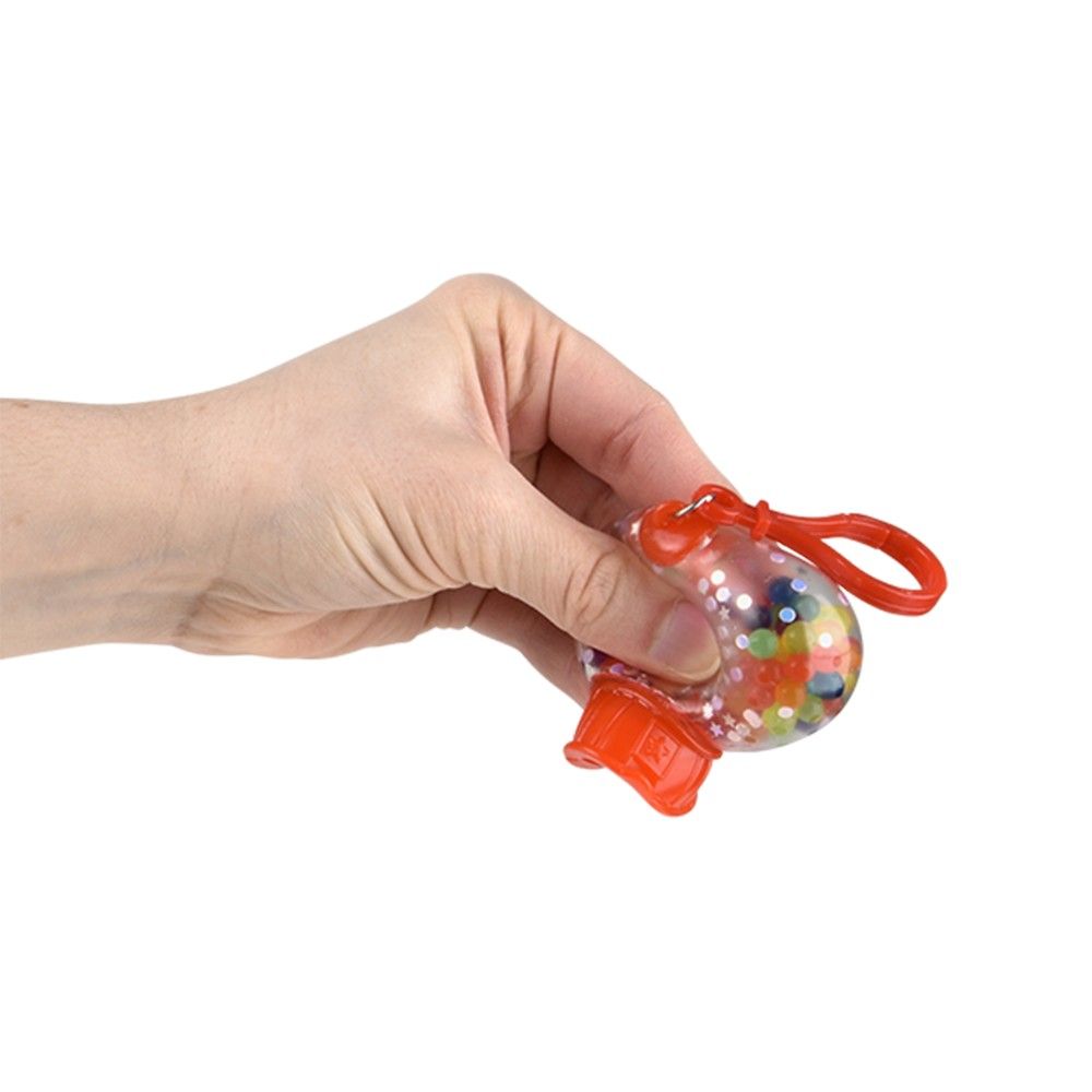 288 pieces Squeezy Bead Gumball Machine Clip On 2" - Slime & Squishees