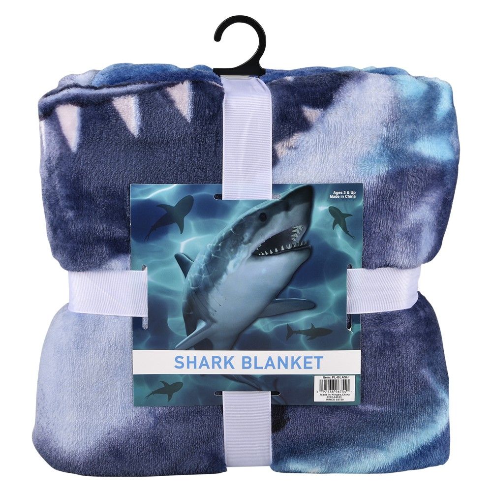 20 pieces 50 X 60" Shark Blanket 24/ - Micro Plush Blankets