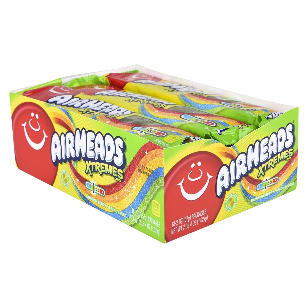 216 pieces Airheads Xtreme Sour Belts - Food & Beverage