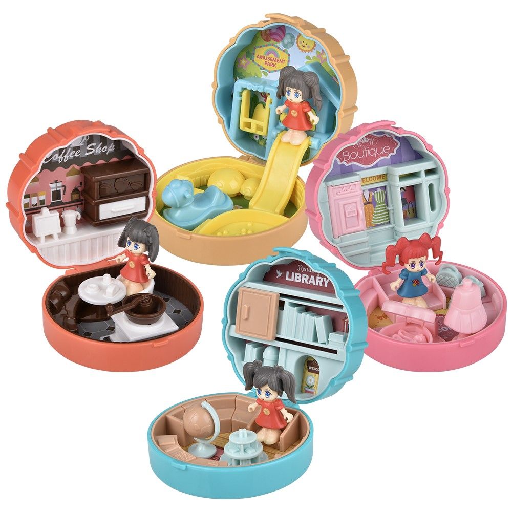 144 pieces 6.5" Micro Playset Blind Bag 18ct - Store