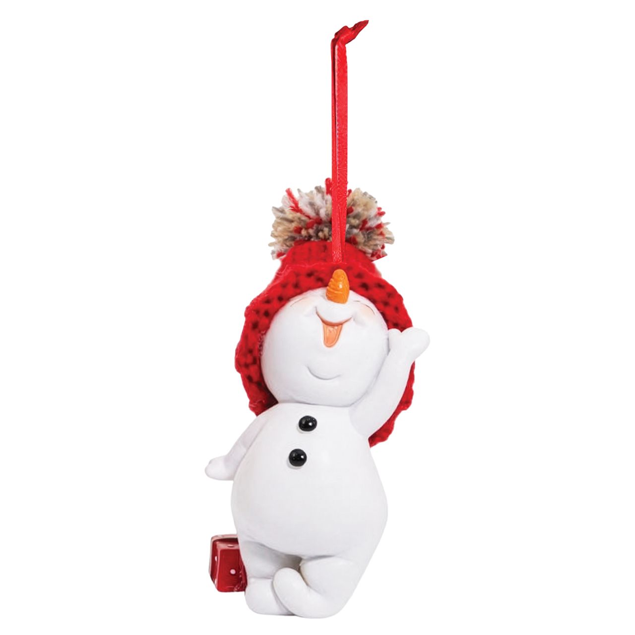 96 pieces Snowman With Red Knit Hat Ornament - Christmas Ornament