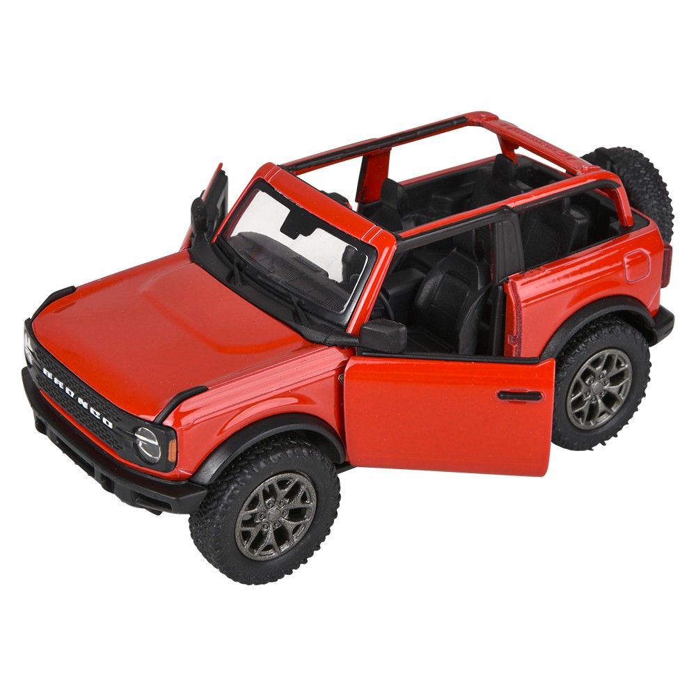 144 pieces 5" DiE-Cast Pull Back 2022 Ford Bronco Open Top - Car, Planes, Trains & Bikes