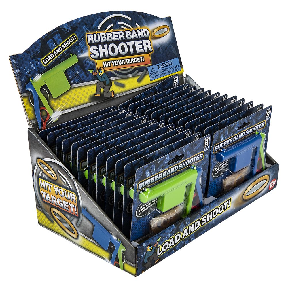 144 pieces 4.33" Rubber Band Shooter - Toy Weapons