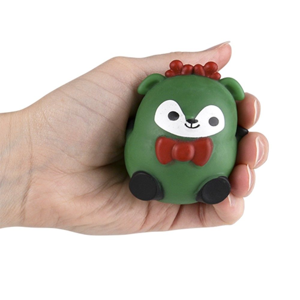 72 pieces 2.4" Christmas Squeezy Sugar Ball 12ct - Slime & Squishees