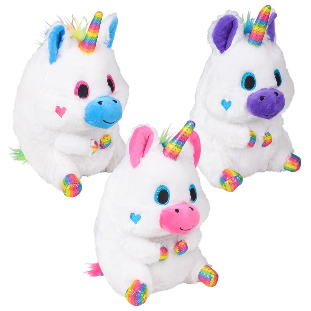 24 pieces 10 inch 24pc Belly Buddy Assortment - Plush Toys