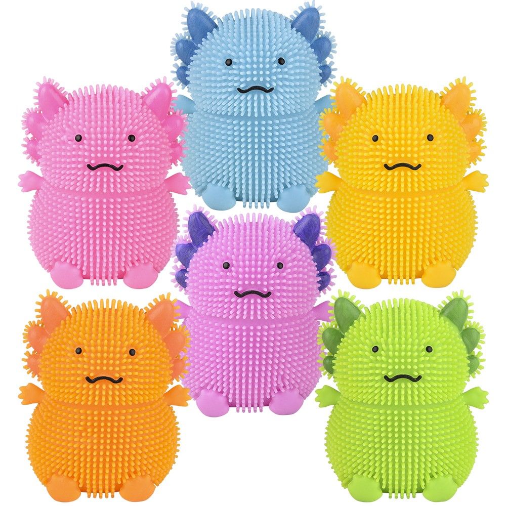 96 pieces 5" Axolotl Puffer - Slime & Squishees