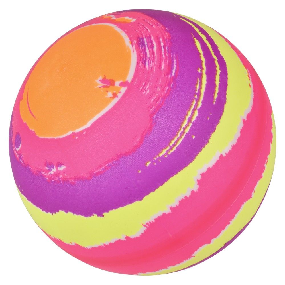 200 pieces 6 inch Neon Paint Brush Stripes Vinyl Ball - Balls
