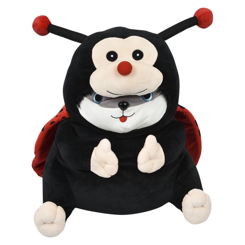 4 pieces 20" Dressed Hamster Lady Bug (ss) - Plush Toys