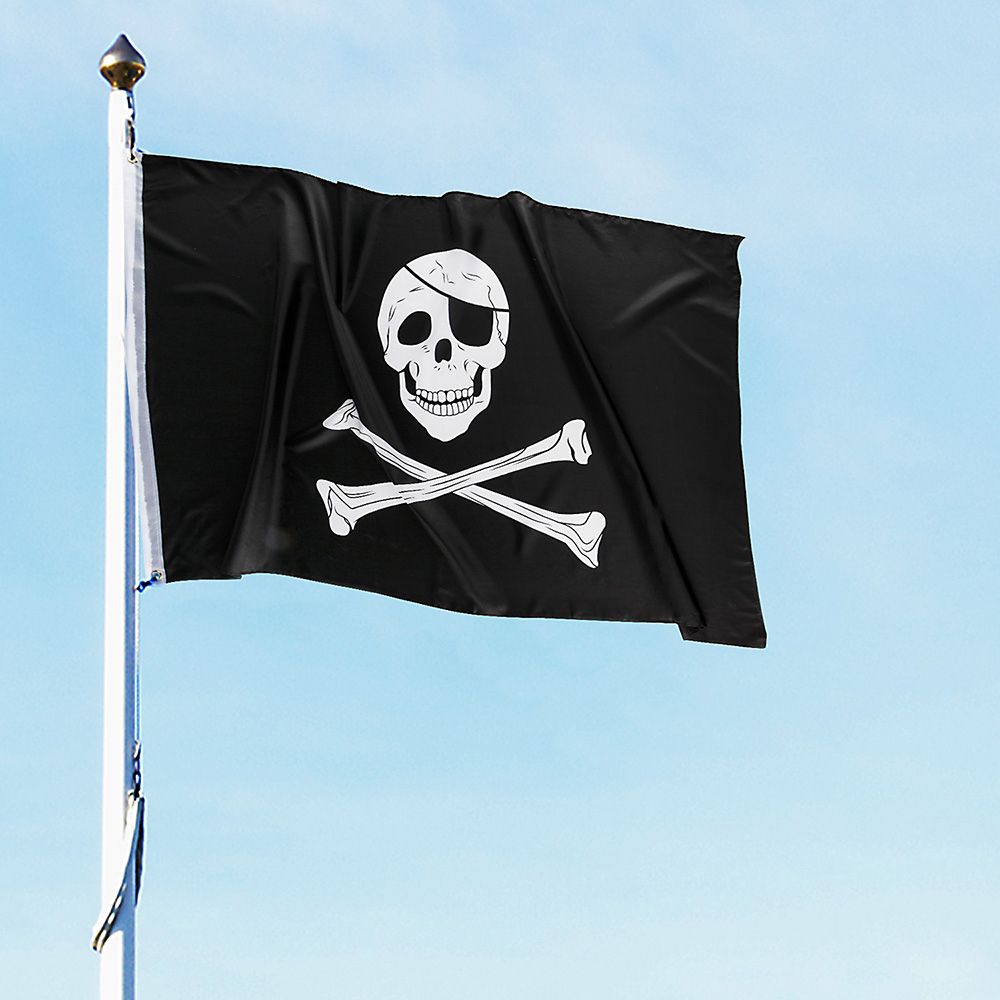72 pieces of 3 feet x 5 feet Pirate Skull Flag