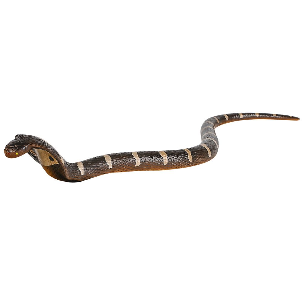 24 pieces 26" Poly Filled Rubber Dark Cobra - Animal & Reptiles