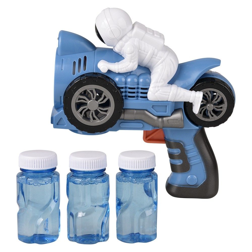 24 pieces 7.75 Inch Cyber Cycle Bubble Blaster 20 Hole - Bubbles