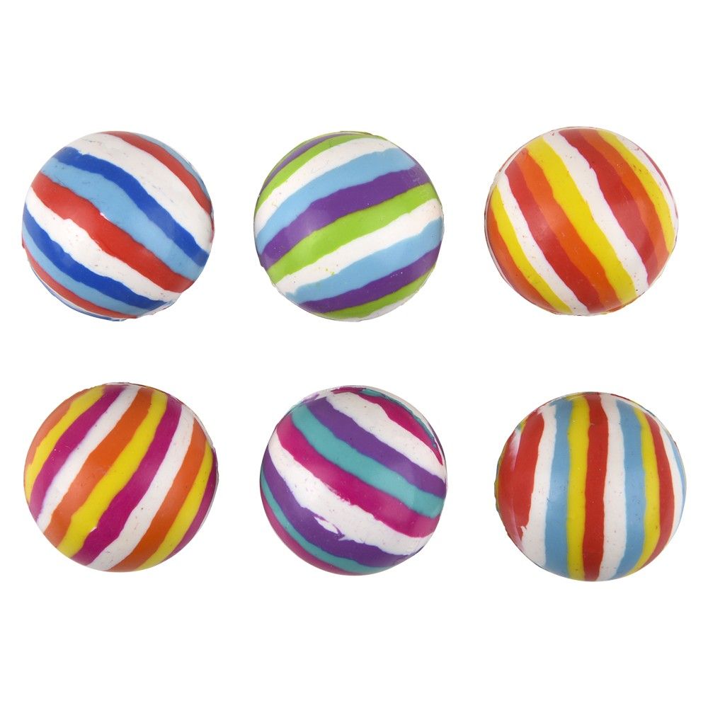 96 pieces 1.25"(32mm) HI-Bounce Balls AssortmenT-Carded - Balls