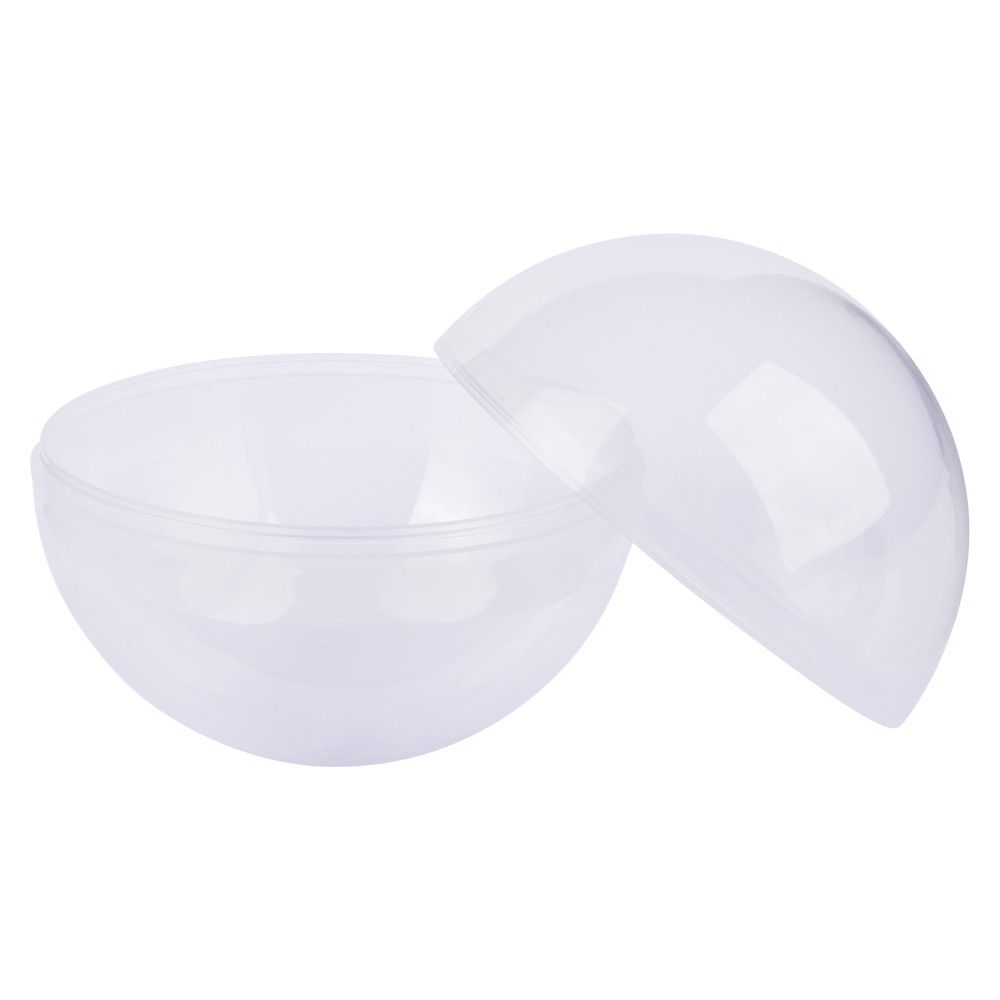 100 Pieces 5 Inch (120mm) Clear Round Capsules - Storage & Organization