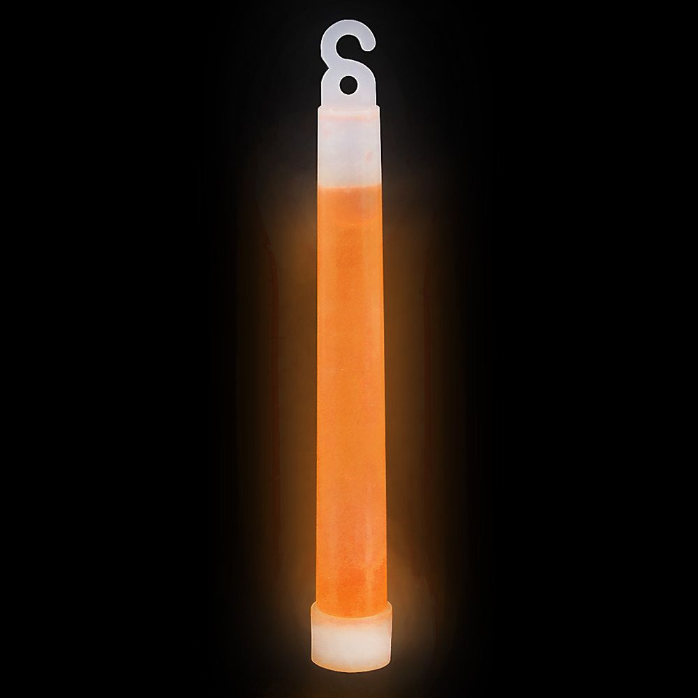 288 pieces 6" Orange Glow Stick - Glow in the Dark
