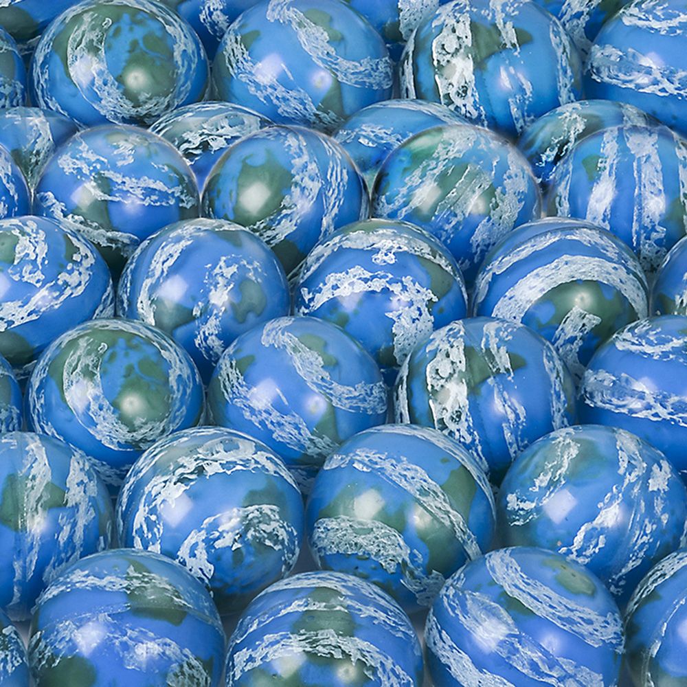 288 pieces 2" Earth HI-Bounce Ball - Balls
