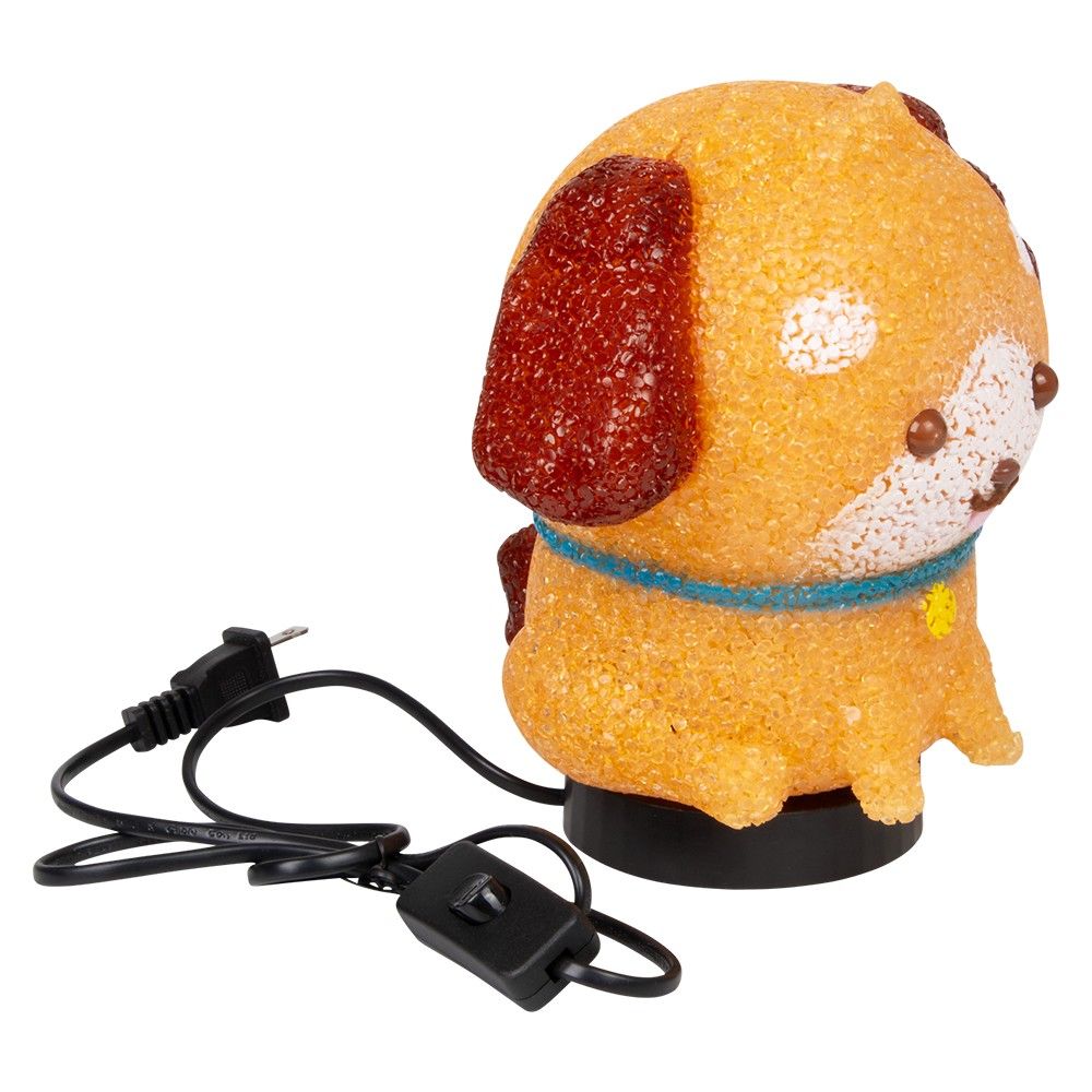 12 pieces 7.5 Inch Kawaii Dog Sparkle Lamp - Lamps and Lanterns