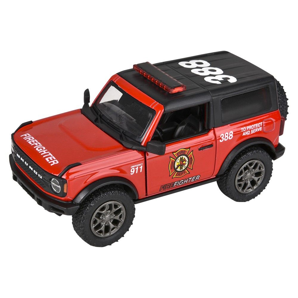 144 pieces 5" DiE-Cast Pull Back 2022 Ford Bronco Police/firefighter - Car, Planes, Trains & Bikes
