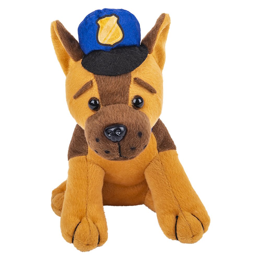 144 Pieces 7 Inch Plush Police Dog - Plush Toys