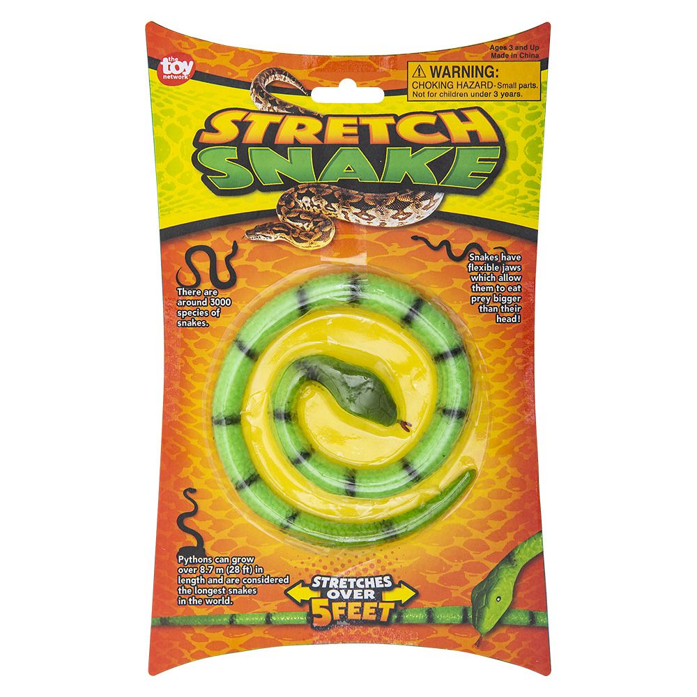 144 pieces 18.5" Stretchy Snake - Animal & Reptiles