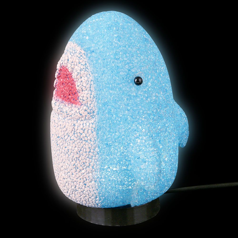 12 pieces 8 inch Sparkle Shark Lamp - Lamps and Lanterns