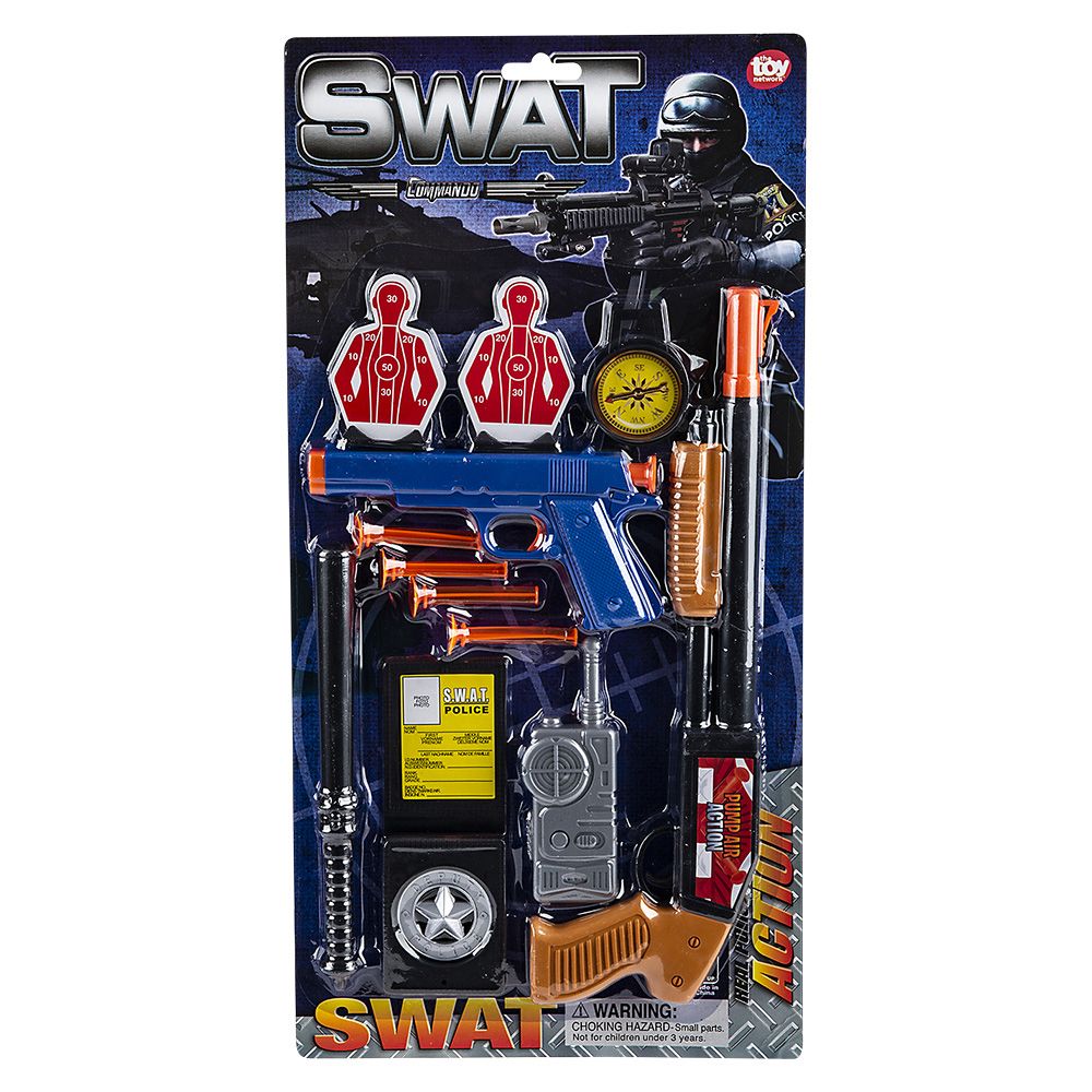 36 pieces Police Action Force Dart Set 8pcs - Darts & Archery Sets