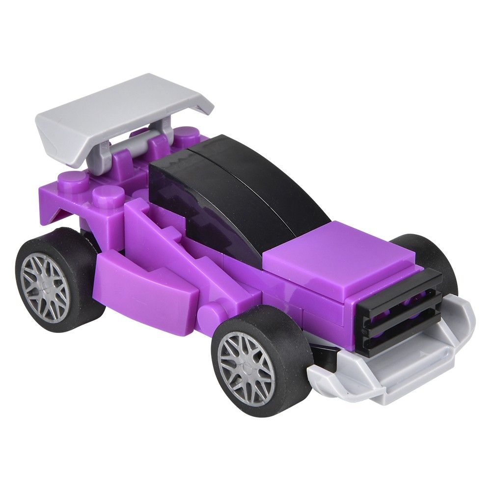 144 of 2.75 inch Building Block Pull Back Race Car