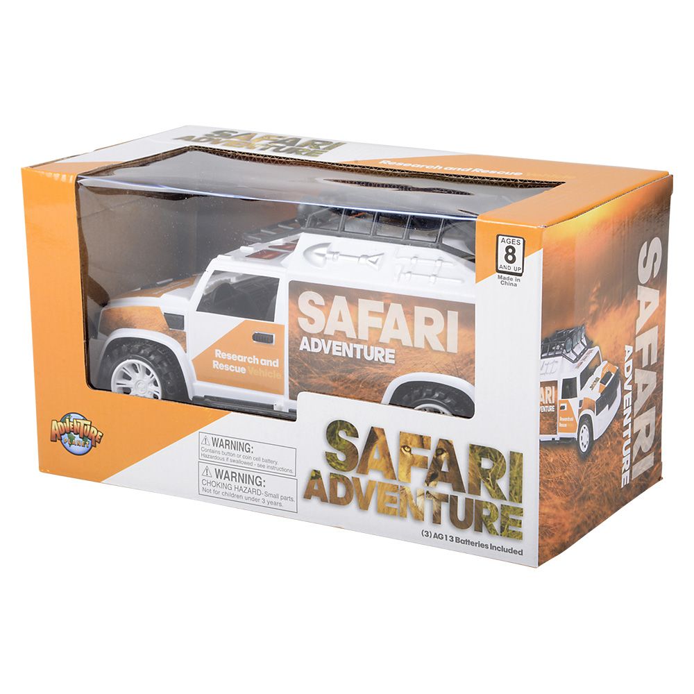 18 pieces Safari Research And Rescue Vehicle - Car, Planes, Trains & Bikes