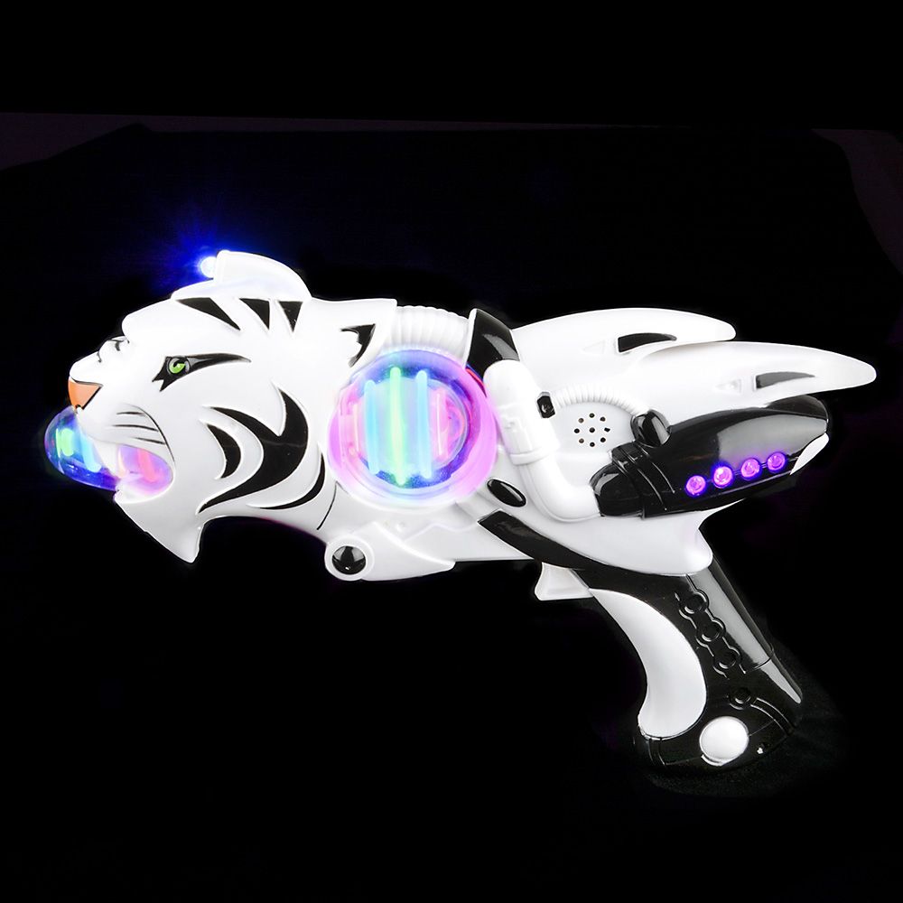 48 pieces 11.5" Super Spinner White Tiger Blaster - Toy Weapons
