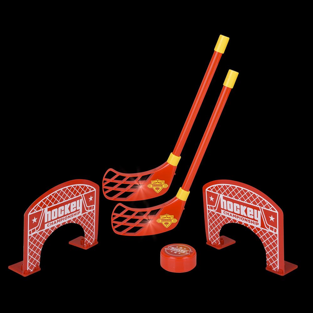 24 pieces Mini LighT-Up Hockey 5pc Set - Light Up Toys