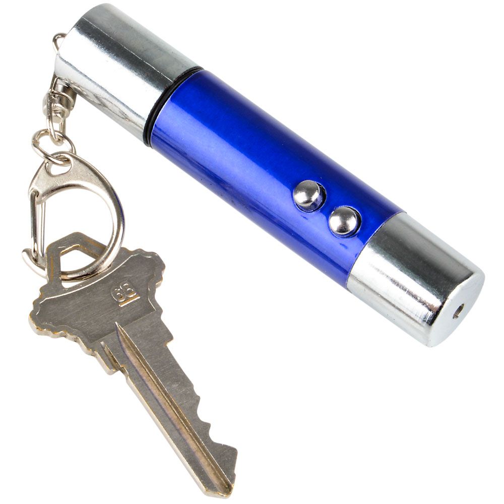 288 pieces 3" Shocking Barrel Light Keychain - Key Chains