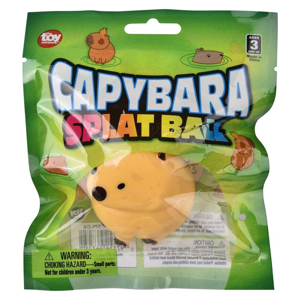 144 pieces 2.5" Splat Capybara 12ct - Slime & Squishees