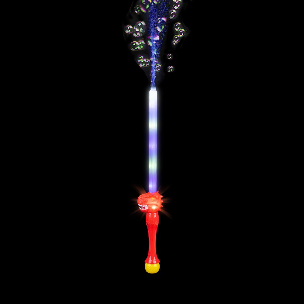 24 pieces 29" LighT-Up T-Rex Bubble Sword - Toy Weapons