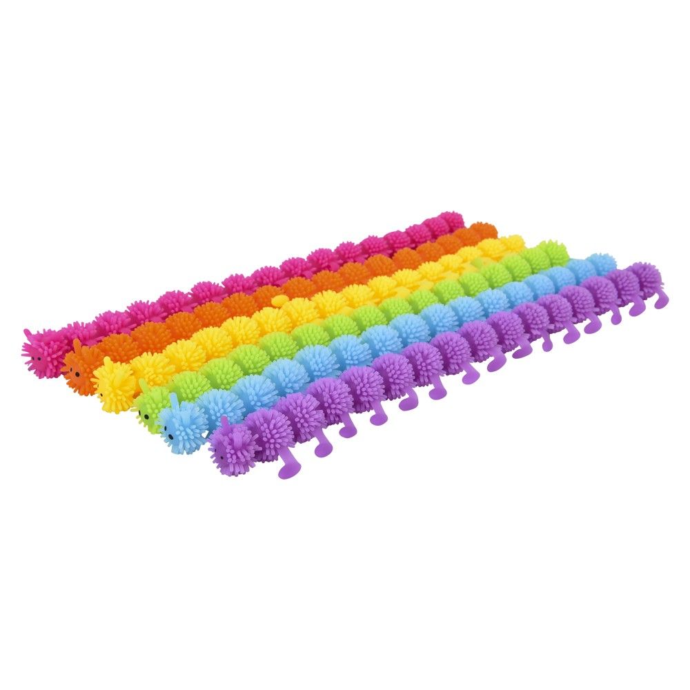 288 pieces 9.5" Caterpillar Stretchy String - Slime & Squishees
