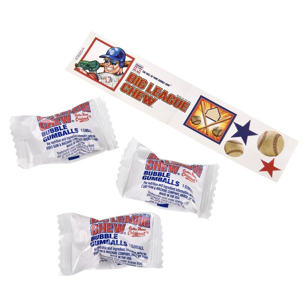 24 pieces Big League Chew Baseball - Balls