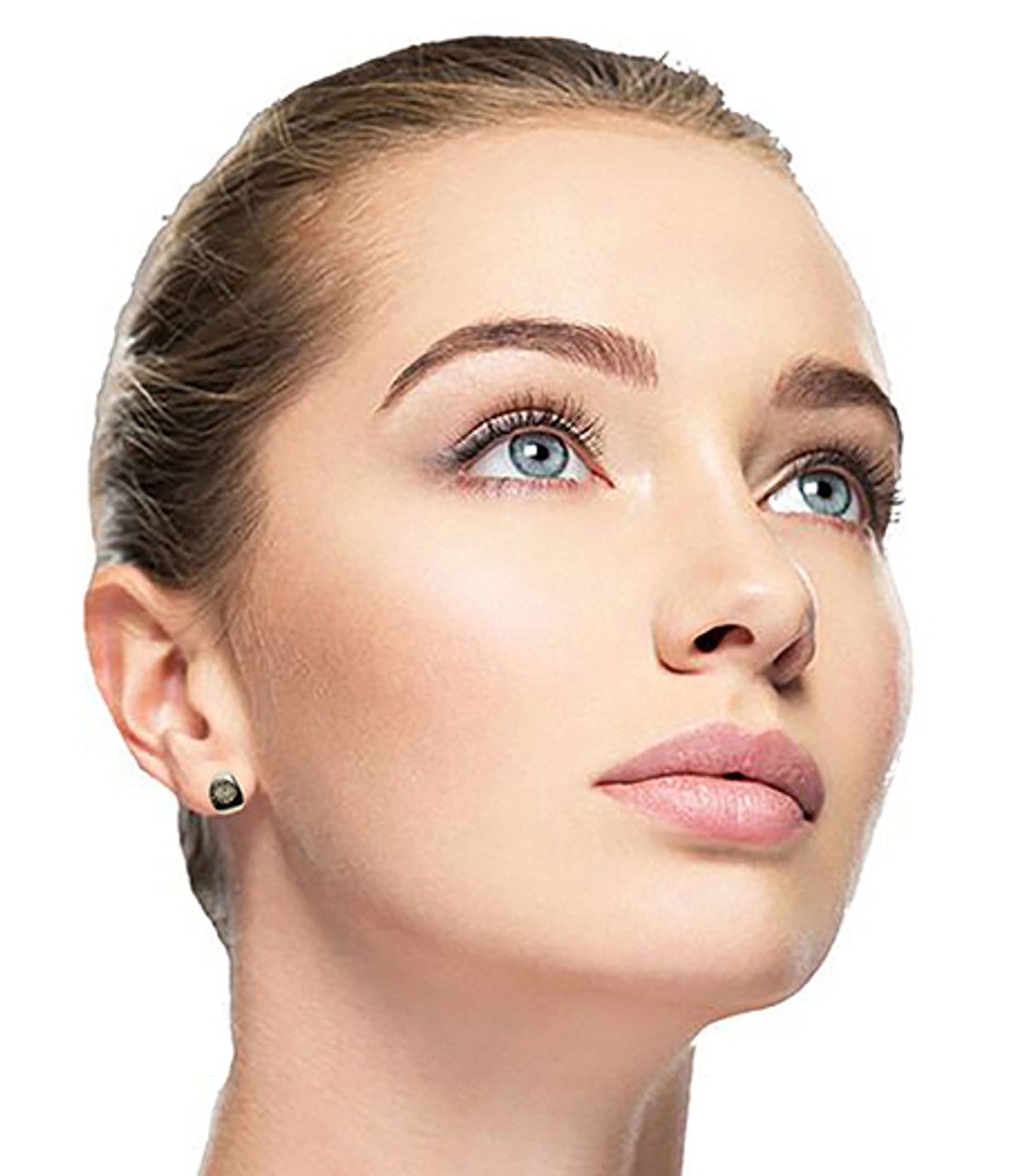 60 Wholesale Silver Tone Cubic Zirconia Stud Earrings