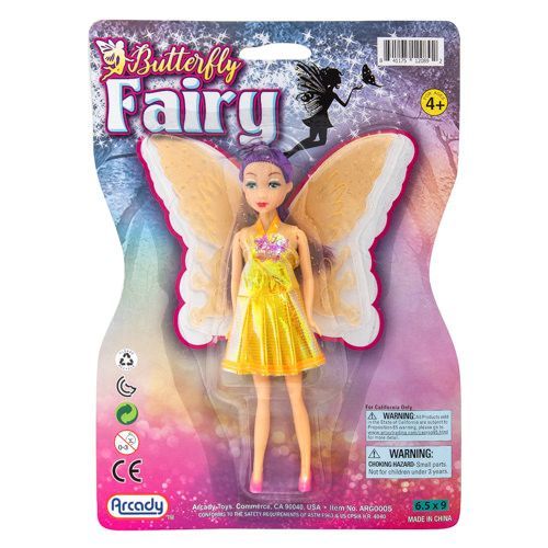 48 Wholesale Mini Butterfly Fairy Doll